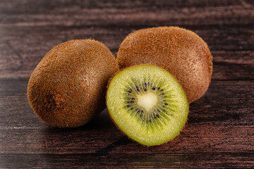 Sweet juicy Kiwi fruit slice