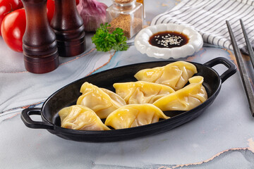 Japanese cuisine stuffed dumplings Gyoza