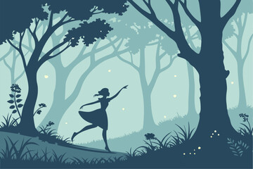 Whispers in Shadow: The Fairy's Silhouette