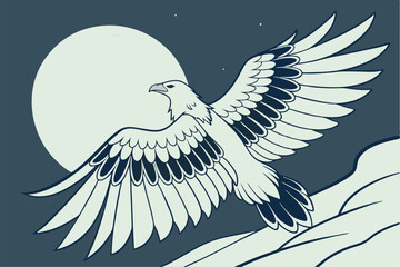 Wings in the Moonlight