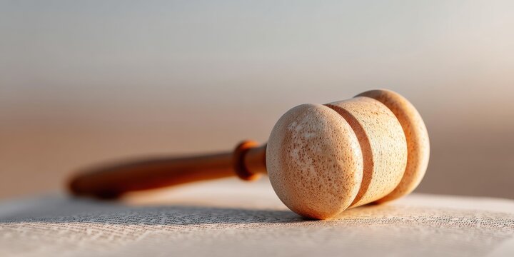 Judicial Protection for World Press Freedom Day with Aged First Amendment and Wooden Gavel - Spring Law Awareness and Earth Day Sustainability Focus