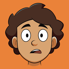 Tentative, hesitant expression, showing uncertainty or a fragile beginning.