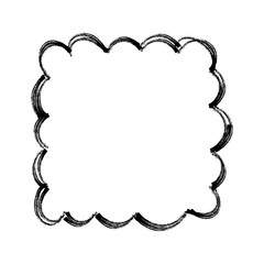 Hand drawn zigzag wavy edges set, Geometric  shape with wiggly borders, Jagged borders, Frames Labels Badges Stickers Collection, Vector illustration