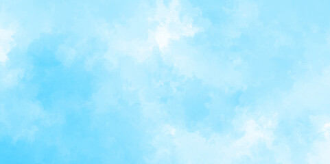 Abstract sky blue watercolor vector art background. Decorative sky blue textured. Aquarelle paint paper textured stain canvas element for text design.	
