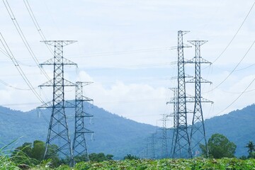 high voltage power lines