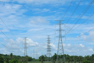 high voltage power lines