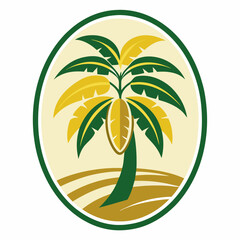 Fototapeta premium palm tree icon