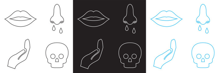 Anatomy  icon . Vector pictograms of body organs icon. Vector for websites, mobile interfaces, presentations, banner, visual branding etc. Vector illustration. isolated on white and black background. 