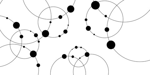 Abstract white background with golden circle rings. Modern white and gray abstract background with circle shape gray vector abstract graphic design.  Suit for cover, poster,
