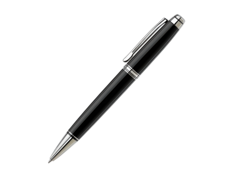 Elegance in Black: A sleek, high-end pen exudes sophistication and class, perfect for a touch of refined writing.