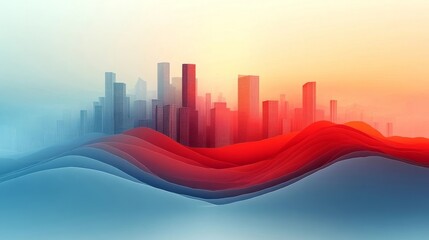 abstract city background