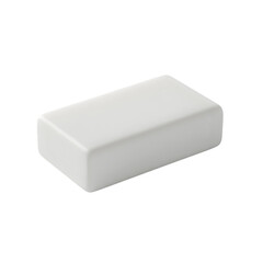 Plain White Rectangular Block transparent background