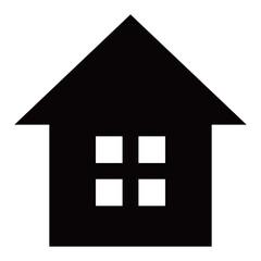 ミニマルな家のアイコン素材