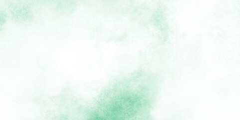 Abstract green color clouds background, Vibrant clear green texture with puffy and blurry natural clear clouds, grunge light mint green watercolor background clouds texture backdrop.