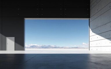 blank billboard in the city
