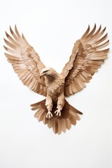 Obraz premium Hawk vulture animal flying.