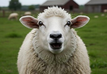 Fototapeta premium Sheep Portrait