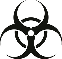 biohazard sign vector