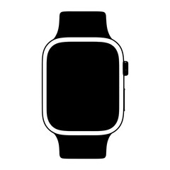 smart watch icon isolated PNG transparent