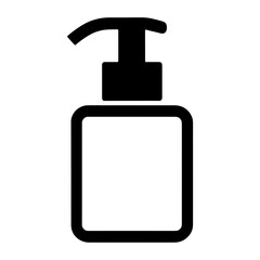 bottle of soap icon isolated PNG transparent