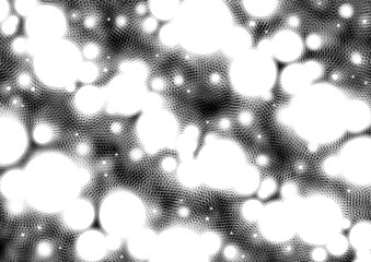 丸 光 漫画 カケアミ トーン モノクロ　背景 グラフィック イラスト