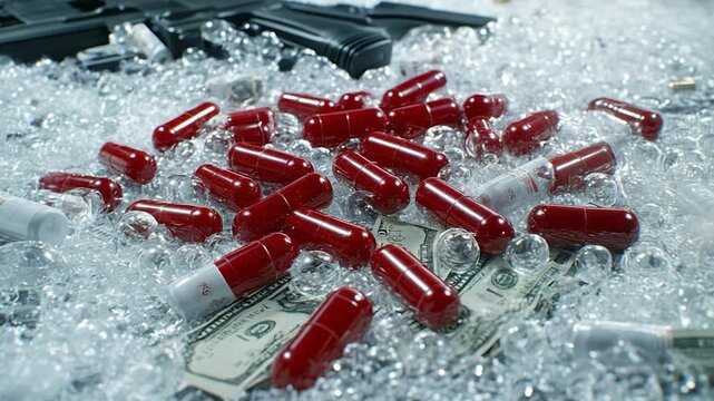 Red Pills, Guns, and Money on Ice: A Still Life of Danger