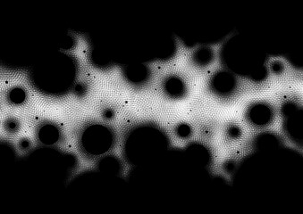 漫画 ホラー カケアミ トーン モノクロ　背景 グラフィック イラスト