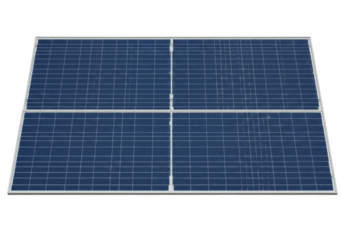 Isolated Image of Blue Solar Panel for Renewable Energy on PNG