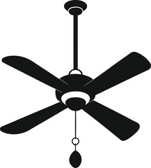 Obraz premium fan on a white background