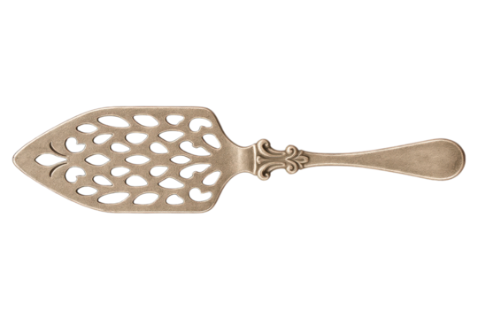 Elegant Vintage Pie Server on a transparent background