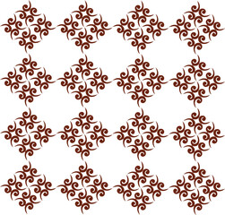 Beautiful flower art and mandala vector design