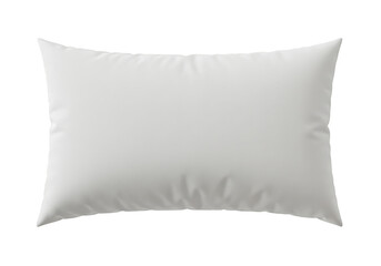 Isolated White Pillow Background Cushion for Bedroom Comfort and Sleep