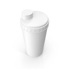 White Shaker isolated on transparent background