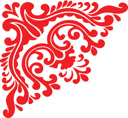 Beautiful flower art and mandala vector design