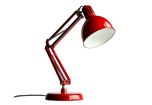 ed desk lamp, white background, high-resolution, high-quality, product photo style, super-realistic detail.  