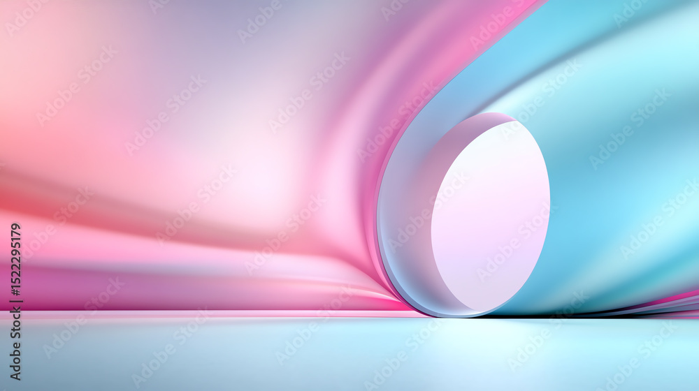 Fototapete Abstract design featuring smooth flowing colors creating a dynamic and modern visual experience for various applications.