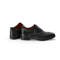 Wingtip Shoes isolated on transparent background