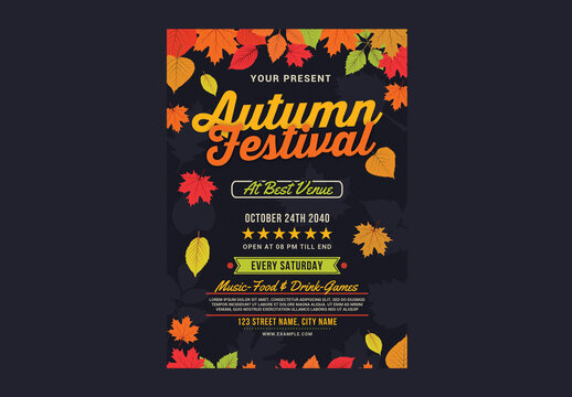 Autumn Festival Flyer