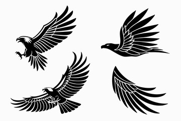 Obraz premium eagle vector illustration