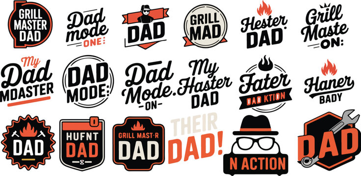 fathers day typography design, vector and illustration vintage route 66 sign