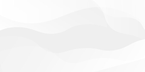 Abstract Gradient  White grey  liquid background. Modern  background design. Dynamic Waves. Fluid shapes composition.  Fit for website, banners, brochure, posters