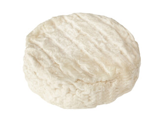 Pélardon, French goat cheese / Transparent background