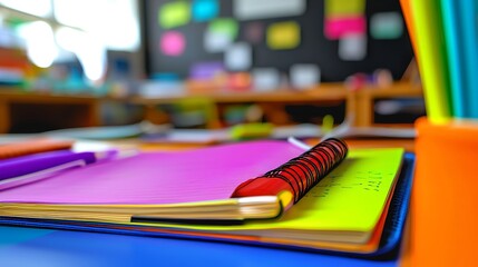 notebook and pen