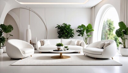 Modern Minimalist Living Room Interior Design