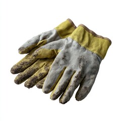 Worn gardening gloves tell tales of earthy toil and sunlit whispers, perfect for Earth Day or National Gardening Week