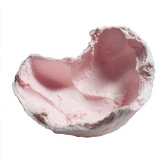 A luscious scoop of strawberry gelato reminiscent of summer solstice picnics, nostalgia-infused desserts, and whimsical gelato festival revelry