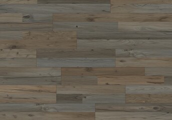 Naklejka premium Rustic Wood Plank Flooring Surface with Natural Grain and Color Variation for Interior Design