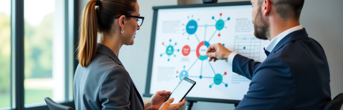 business consultant provides expert guidance management strategies entrepreneurs often using visual aids like diagrams mind