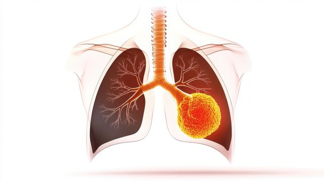 Lung Cancer Detection Identifying Cancer Spots in Chest X-Rays - A Detailed Visual Guide - Powered by Adobe
