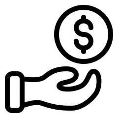 Obraz premium earnings icon
